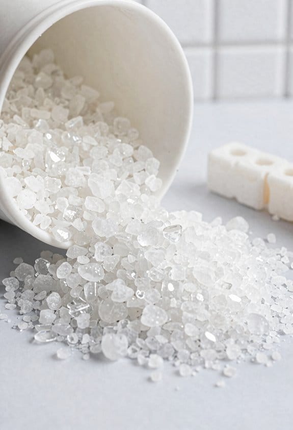 break hardened salt bridge