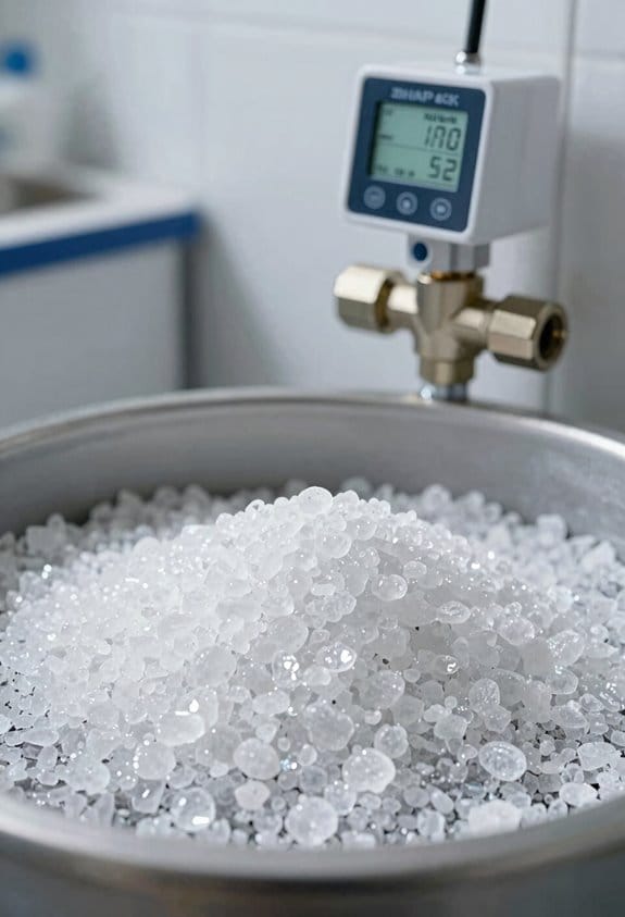 monitor water hardness regularly
