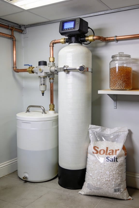 service water softener yearly