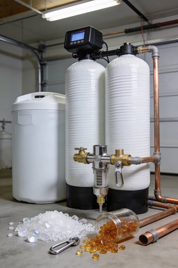 typical whole house softener installation time