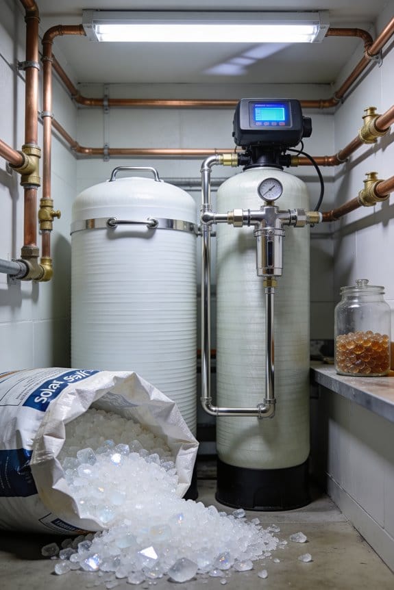 salt pellets for softening systems
