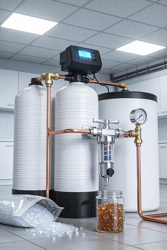 top shower water softeners